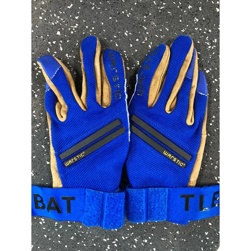 Blue Small Warstic Workmen3 Batting Gloves (Used)