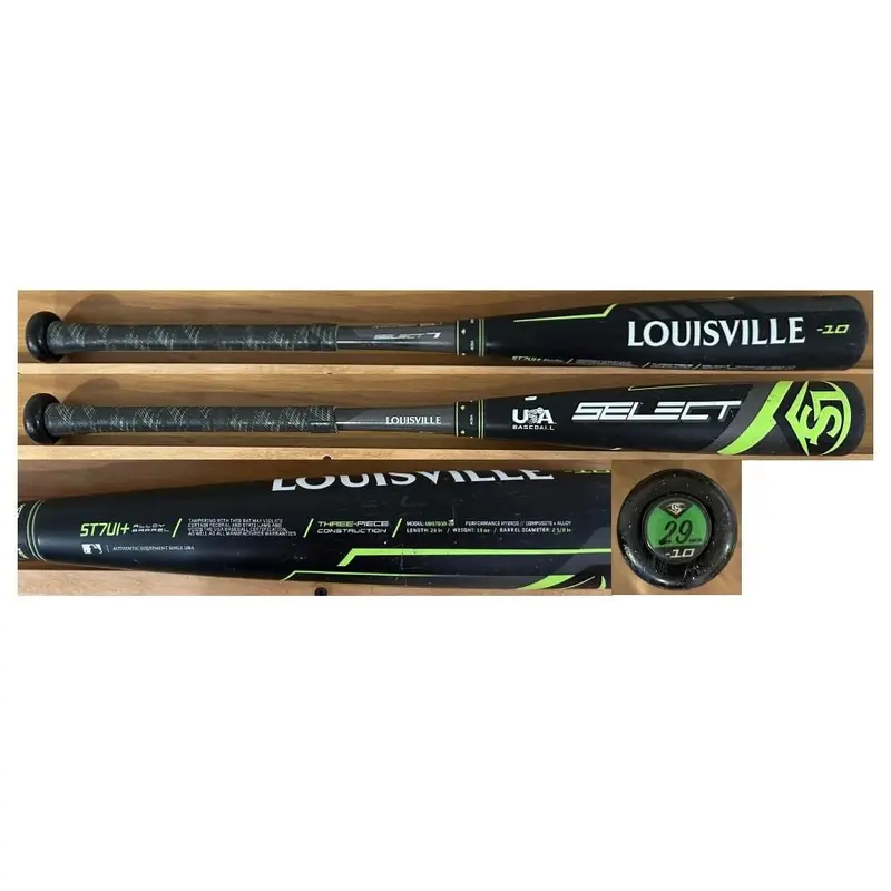 2020 Louisville Slugger Select Hybrid USABat Certified Bat (-10) 19 oz 29" (Used)