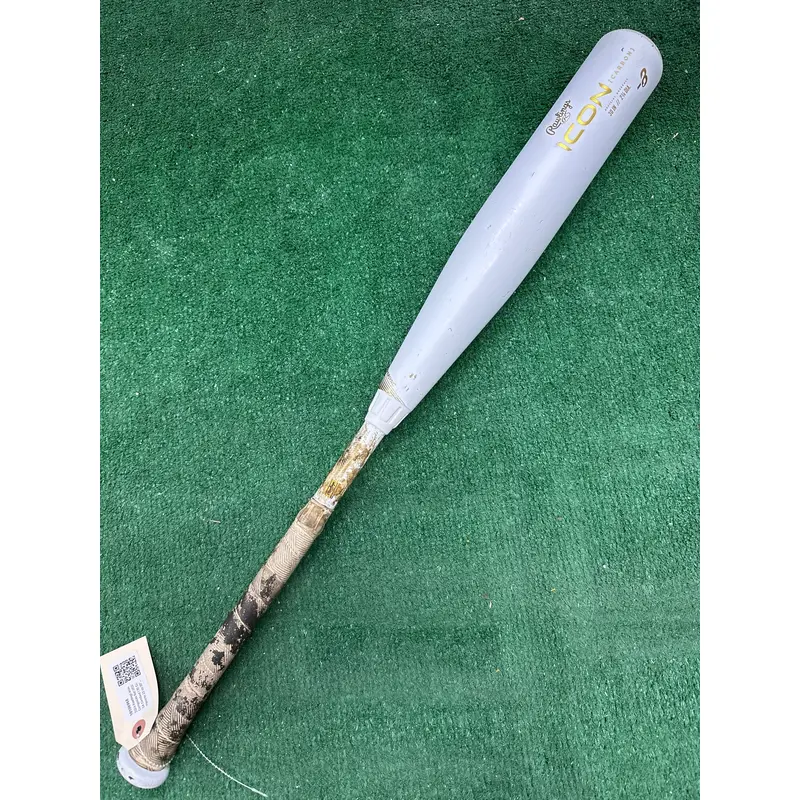 2024 Rawlings Icon Composite Bat USSSA Certified (-8) Composite 22 oz 30" (Used)