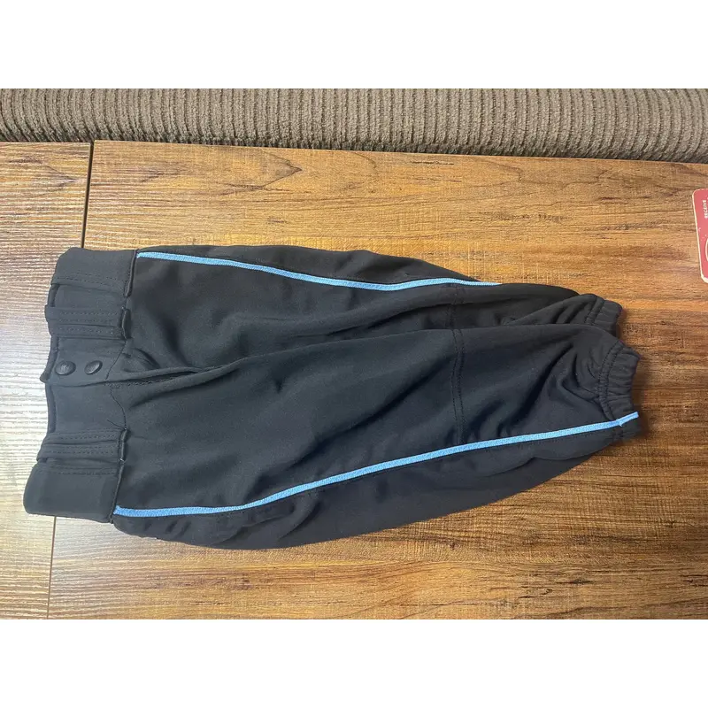 Black Unisex Youth Small Champro Game Pants (Used)