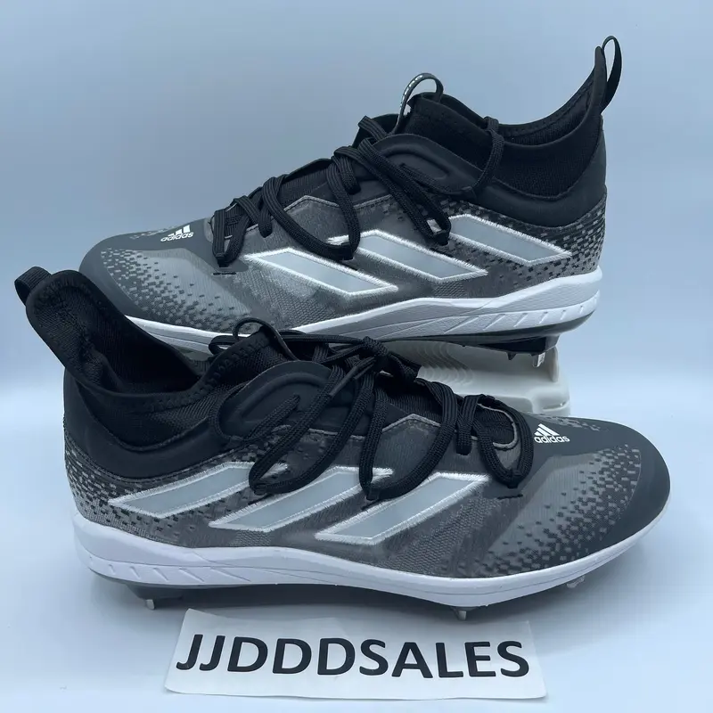 Adidas Adizero Afterburner NWV Black Metal Baseball Cleats GZ4580 Mens Size 13 NEW