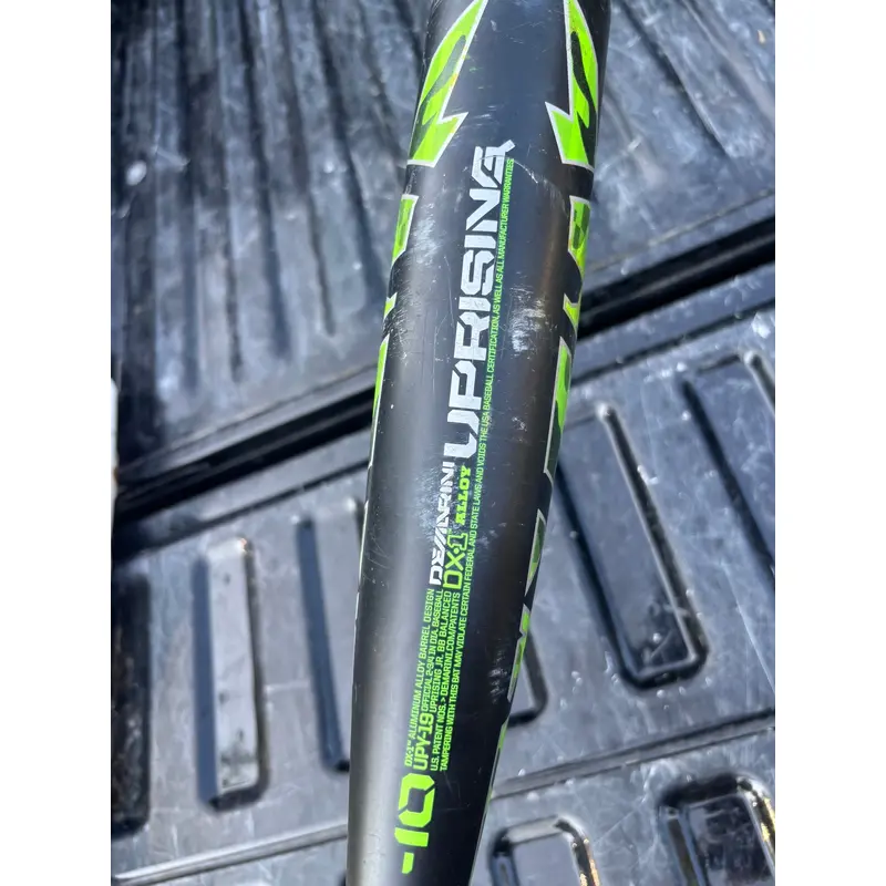 DeMarini Uprising Alloy USSSA Certified Bat (-10) 18 oz 28" (Used)