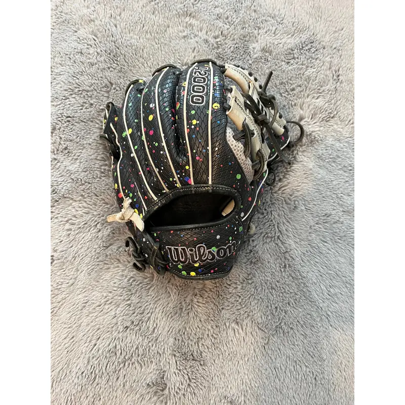 Custom 2023 Wilson A2000 1786 "Polka Splatter" Baseball Glove 11.5" (Used)