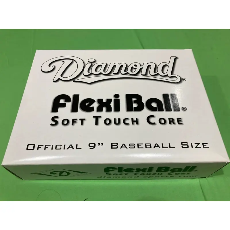 New Diamond Flexi Ball Baseballs 12 Pack (1 Dozen)