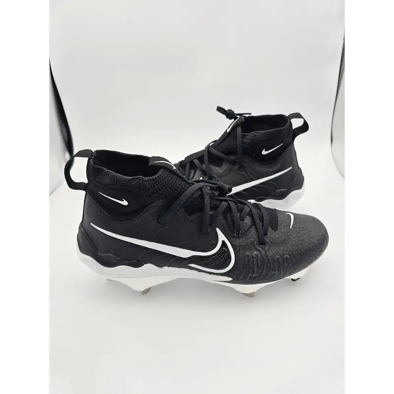 Nike Alpha Huarache NXT 'Black White' Baseball Cleats Mens Size 11