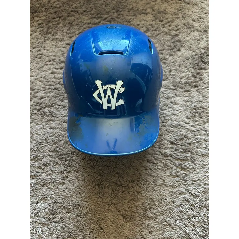Rawlings S100 Professional Batting Helmet 7 1/4 Used Blue