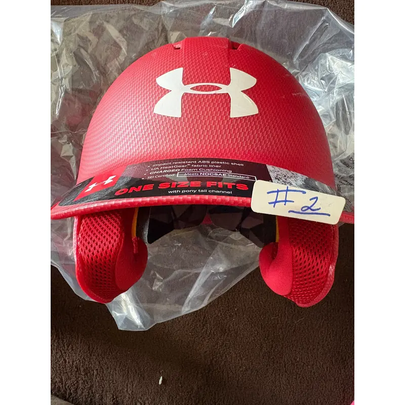 New under armor baseball / Softball helmet red