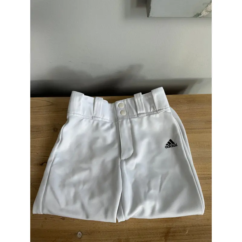 Adidas Youth White XS Baseball Knickers Pants