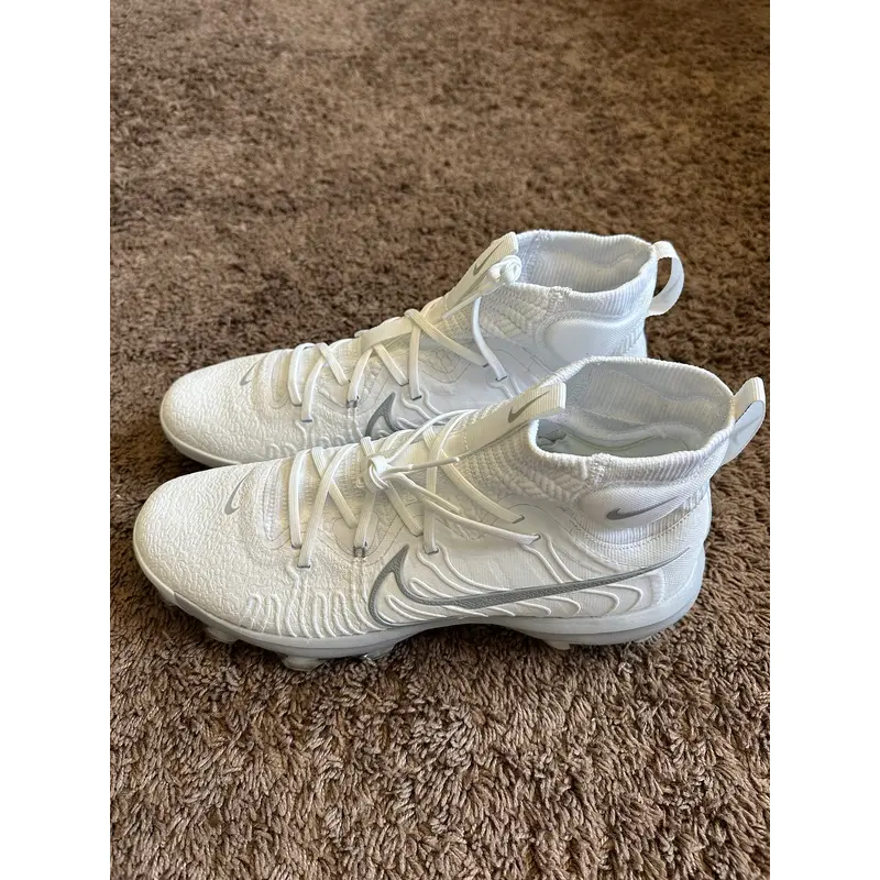 New Nike Alpha Huarache NXT MCS Molded Baseball Cleats White Men Size 14