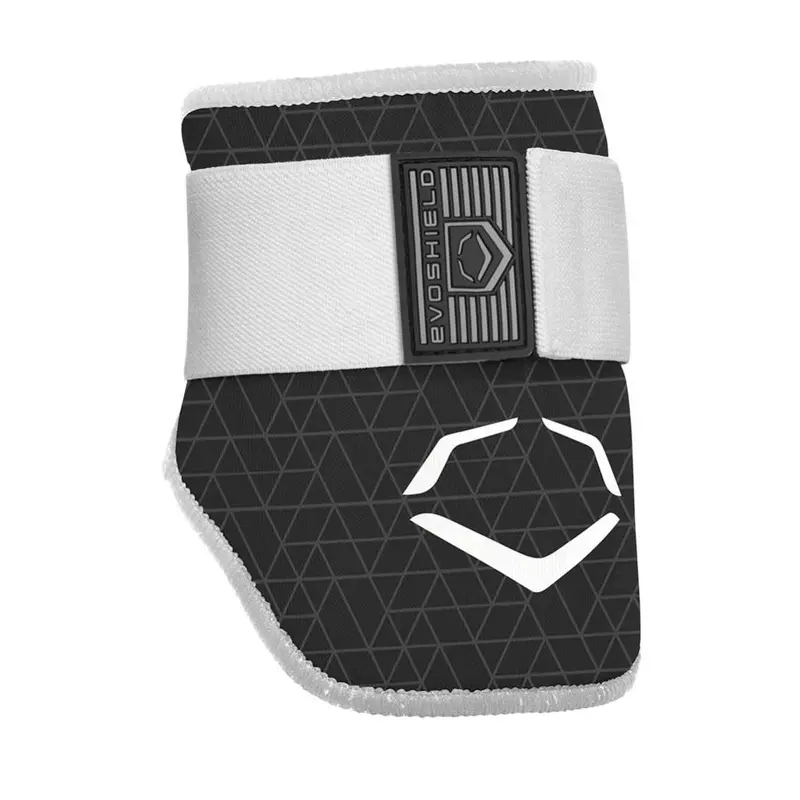 EvoShield EVOCHARGE Baseball Single Strap Batter's Elbow Guard ADULT BLACK