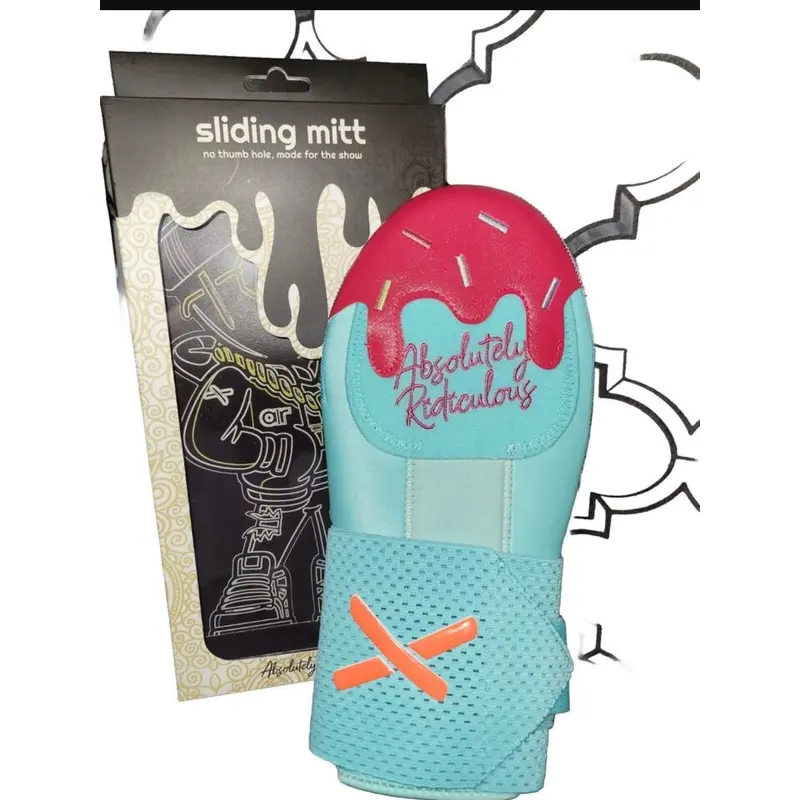 New Rare Youth Size Miami Ice Ice Cream Sliding Mitt from Elly De La Cruz. Aria.