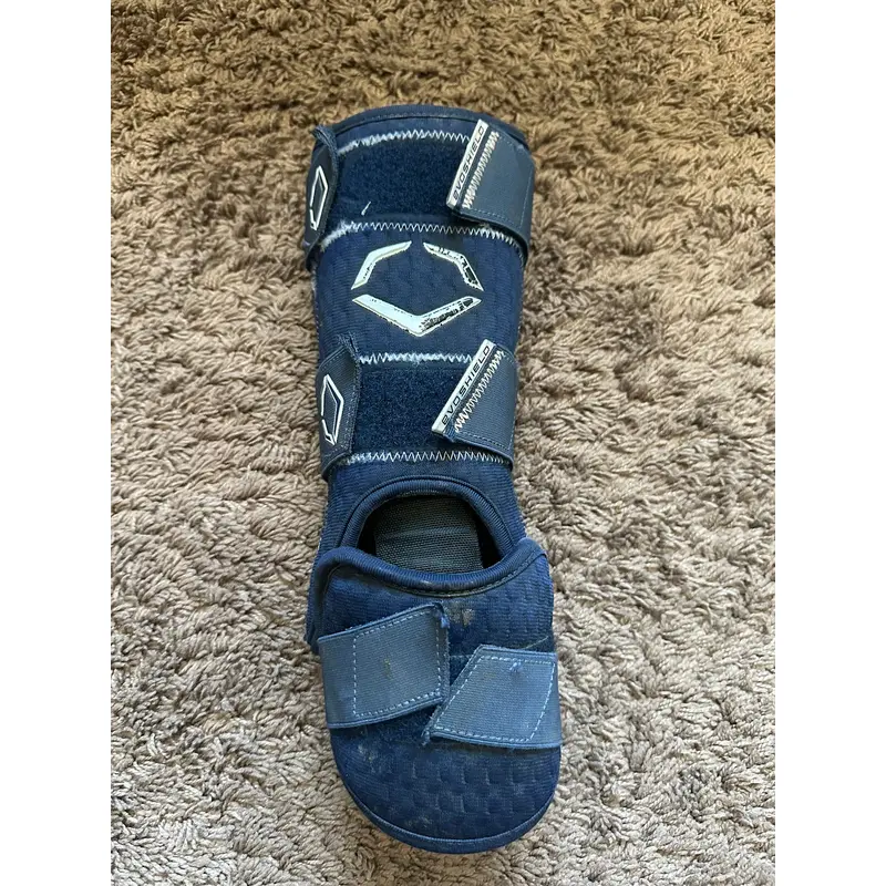 Evoshield Switch-Hitter Batters Leg Guard Navy/Black Adult Used