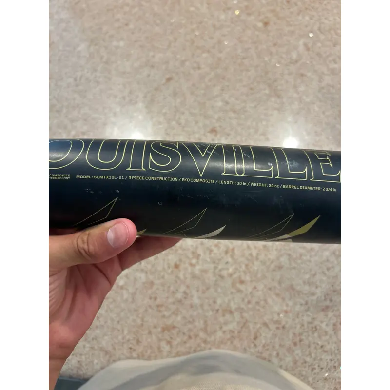 2022 Louisville Slugger Meta Composite USSSA Certified Bat (-10)  20 oz 30" (Used)