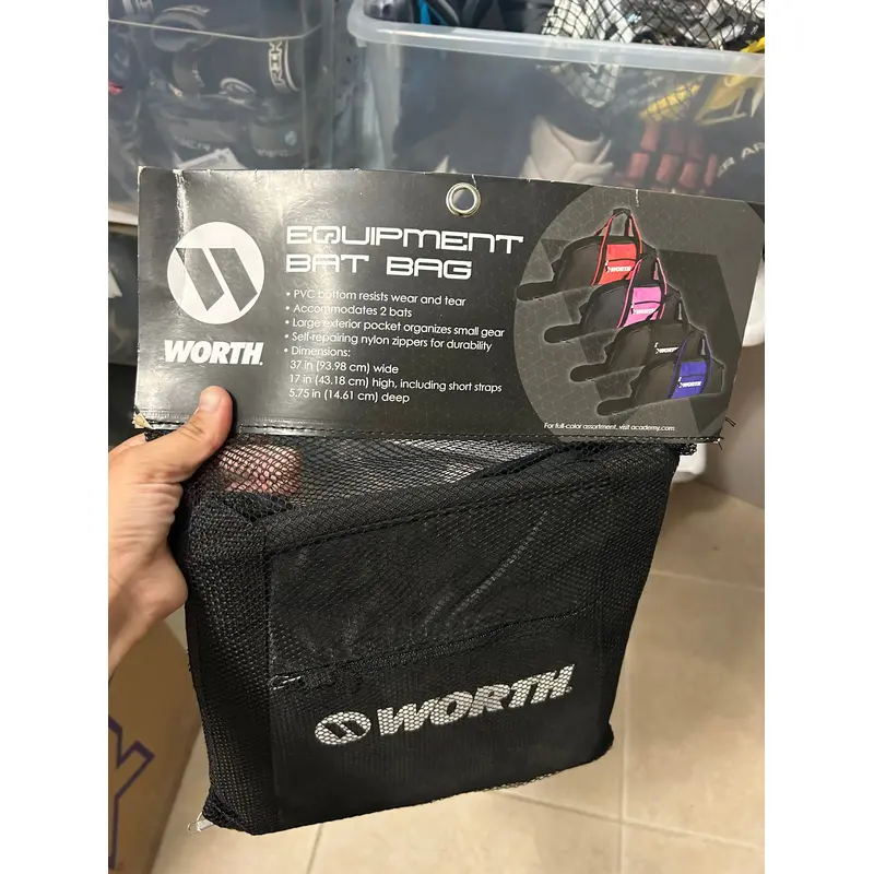 New - worth equipment bat Bag