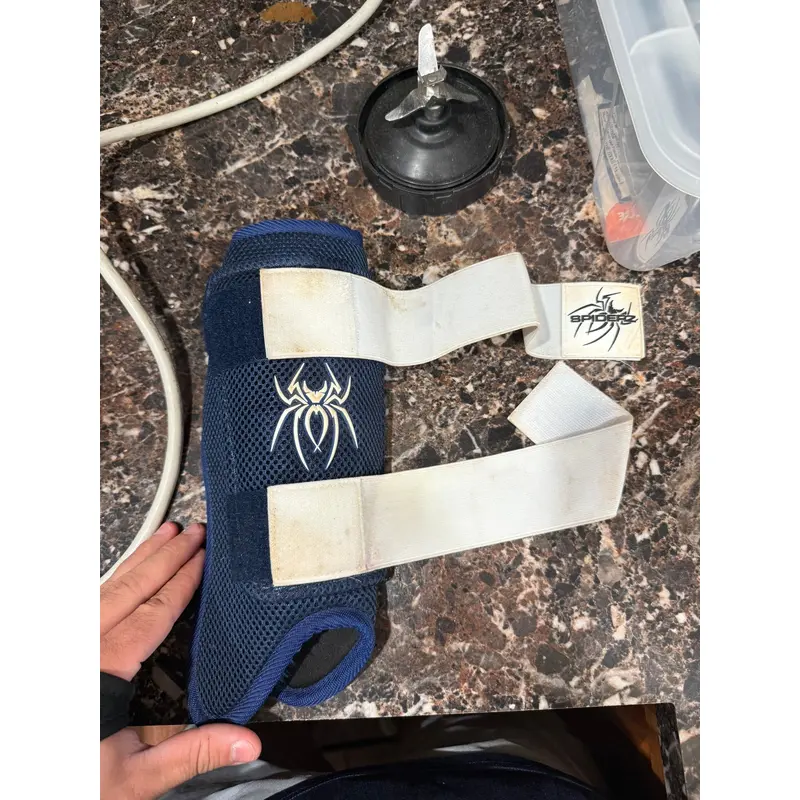 Blue Senior  Shin Guards (Used)