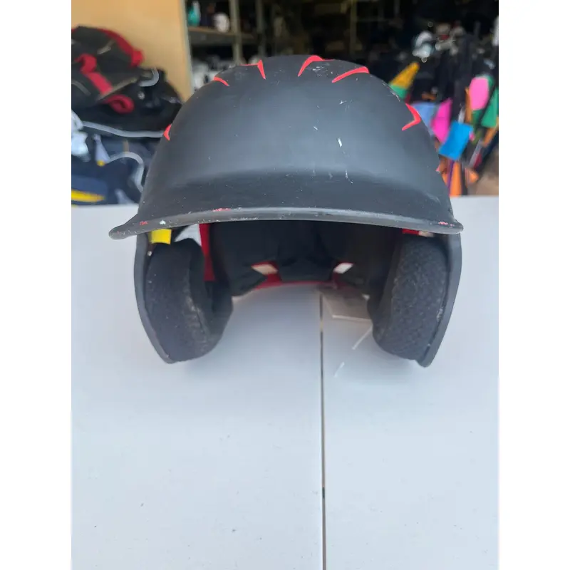 Red & Black Used 7 Boombah Batting Helmet