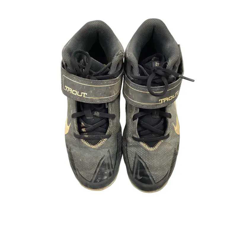 Used Nike TROUT BB/SB Cleats Black Junior 06 11613-S000162997