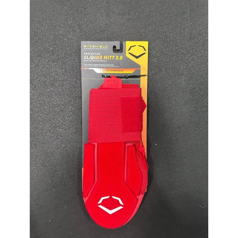 Evoshield 2.0 Baseball/Softball Sliding Mitt - Scarlet/Red