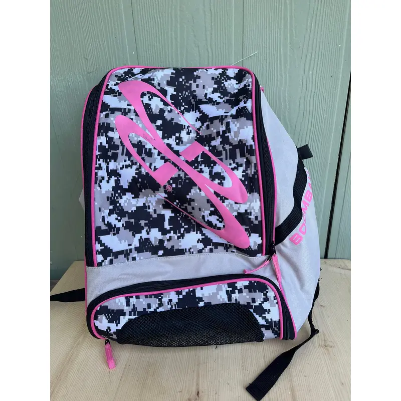 Pink & gray Used Boombah Bags & Batpacks Bat Pack