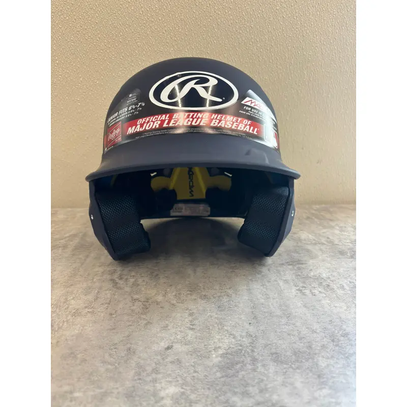 Rawlings MACH Junior Baseball Helmet: Navy