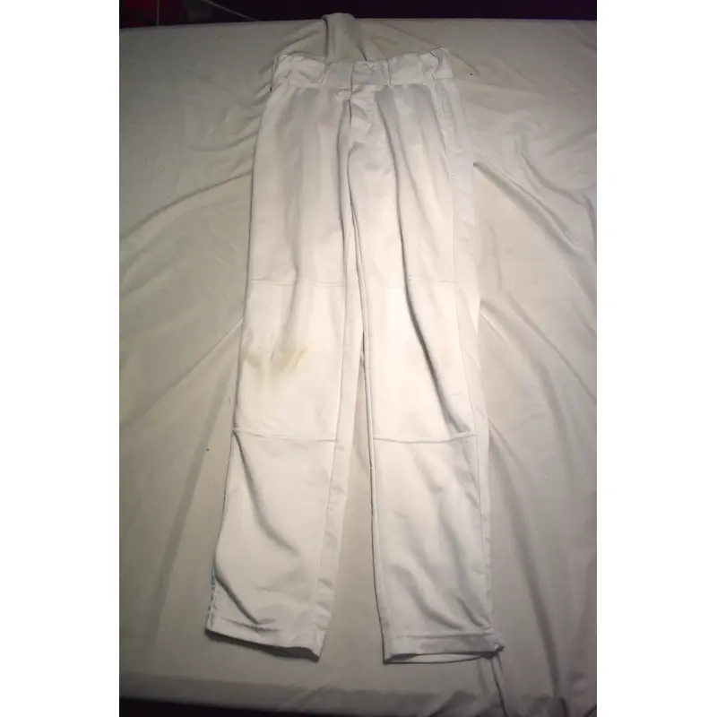 Marucci Baseball Game Pants, White, Youth Large