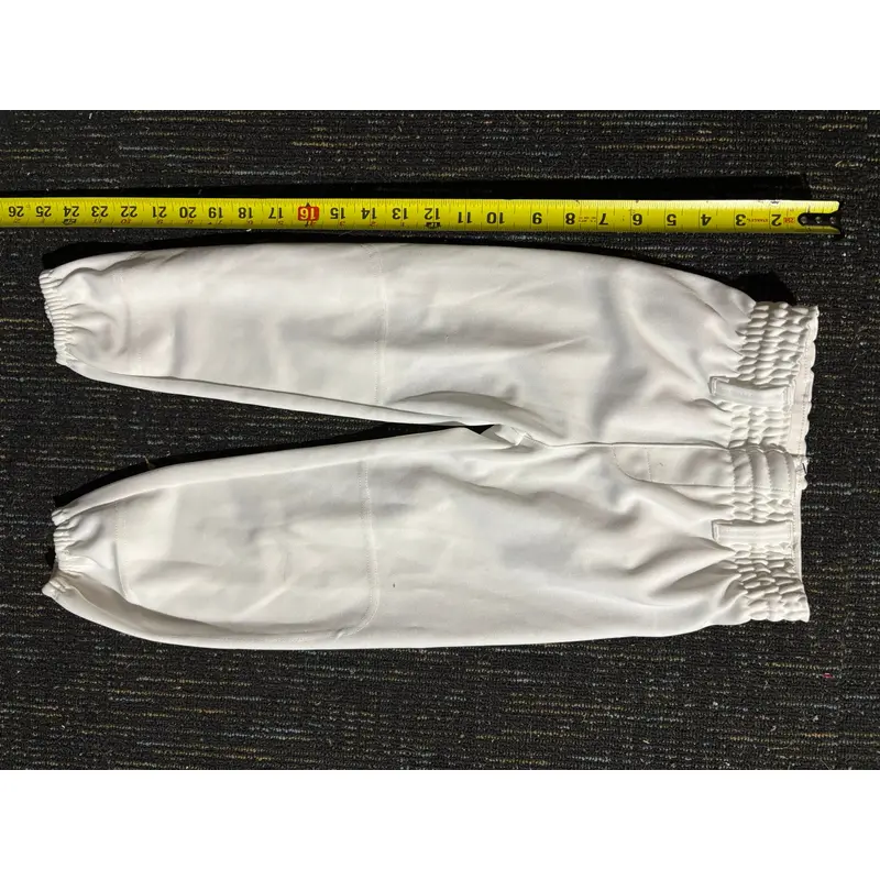 Youth small Rawlings used baseball/softball pants-white