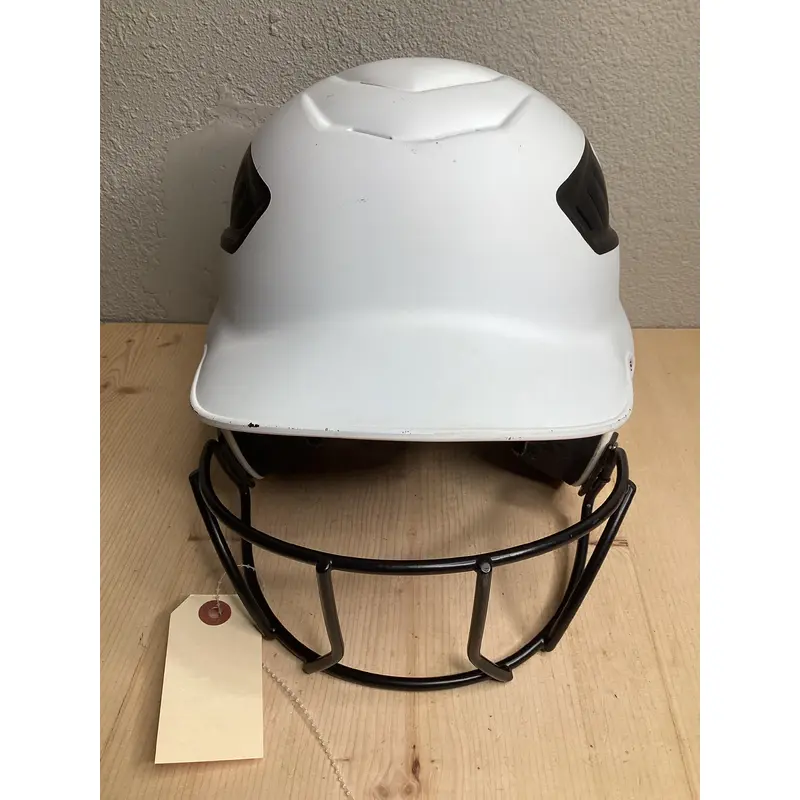 6 1/2- 7 1/2 Rawlings Batting Helmet (Used) White
