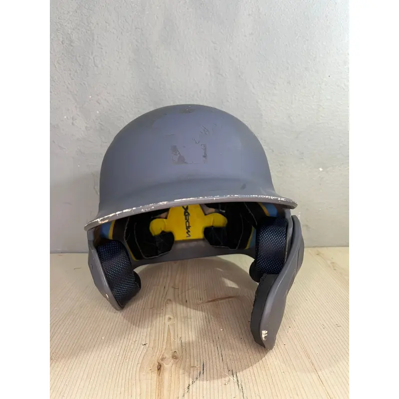 Gray Used 6 3/8-7 1/8 Rawlings Mach Batting Helmet (A R6 S5 L1)