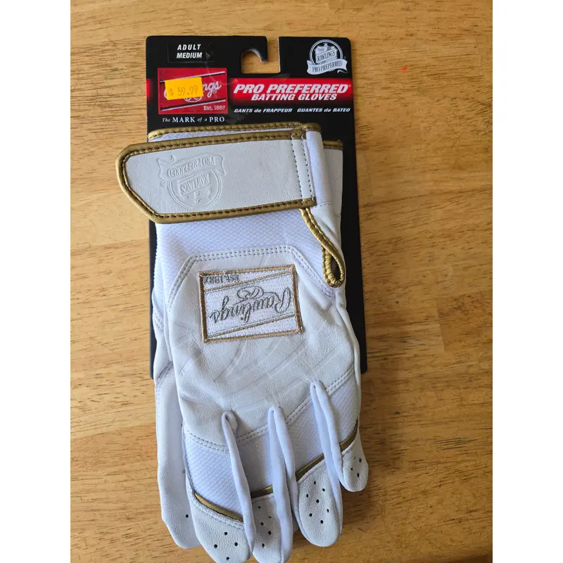 Medium Rawlings Batting Gloves (New)
