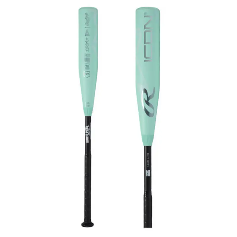 New 2026 Rawlings ICON (-10) (-8) 2 5/8" USA Baseball Bat: RUS6I10