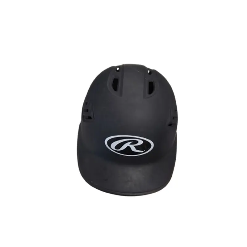 Used Rawlings 6 3/8 7 1/8 Batting Helmet No Mask Black LG 11769-S000028557