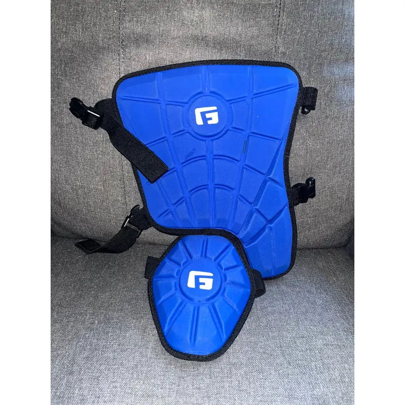 Blue Senior  Shin Guards (New)