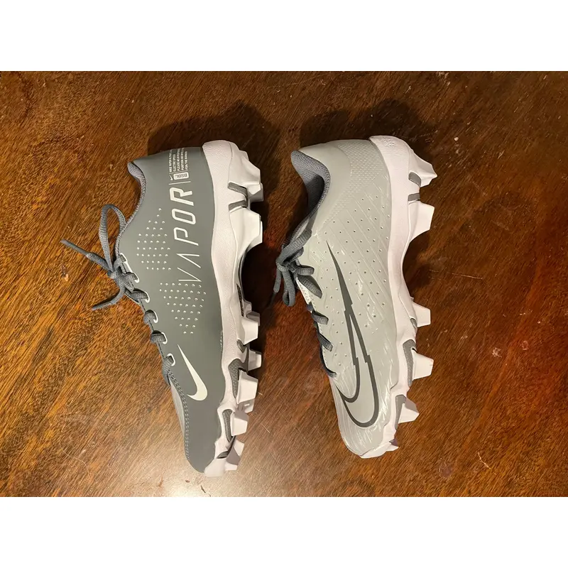 Nike Boys' Vapor Ultrafly 4 Keystone Baseball Cleats DA0702 002 Light Smoke 5Y
