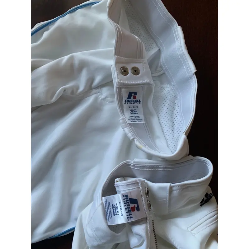 Two White Youth Large Russell (Used) Pants