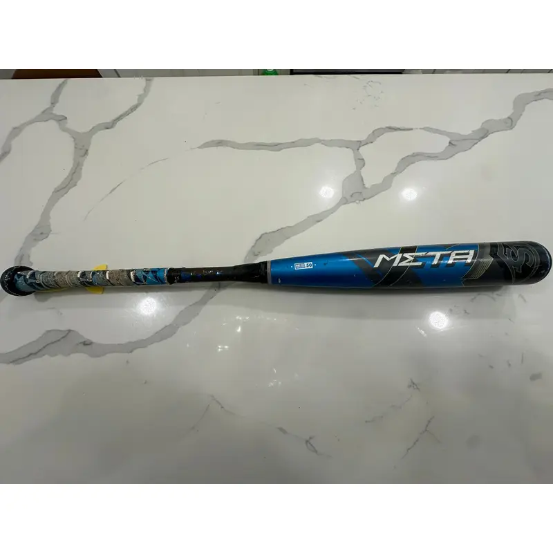 Used 2020 Louisville Slugger BBCOR Certified Alloy 28 oz 31" Meta Bat