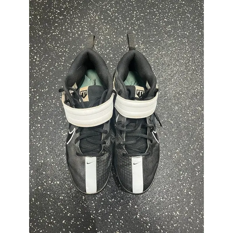 Used Nike TROUT BB/SB Cleats Black Senior 9.5 11849-S000030300