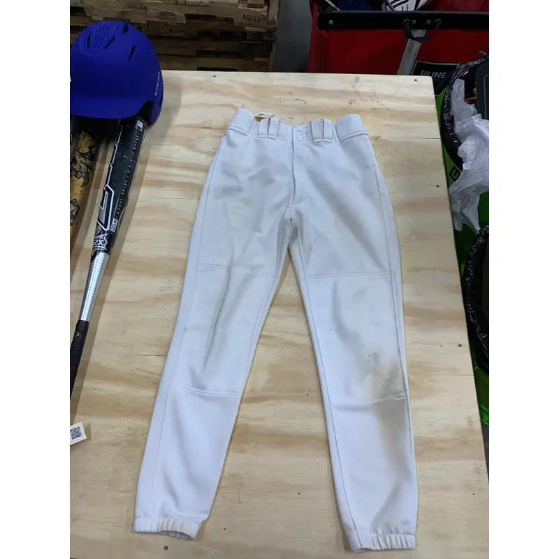 White Adult Men's Used Medium Mizuno Game Pants