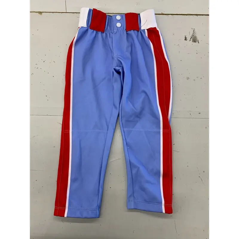 Kids Youth Medium Vapor Baseball Pant Blue Red White