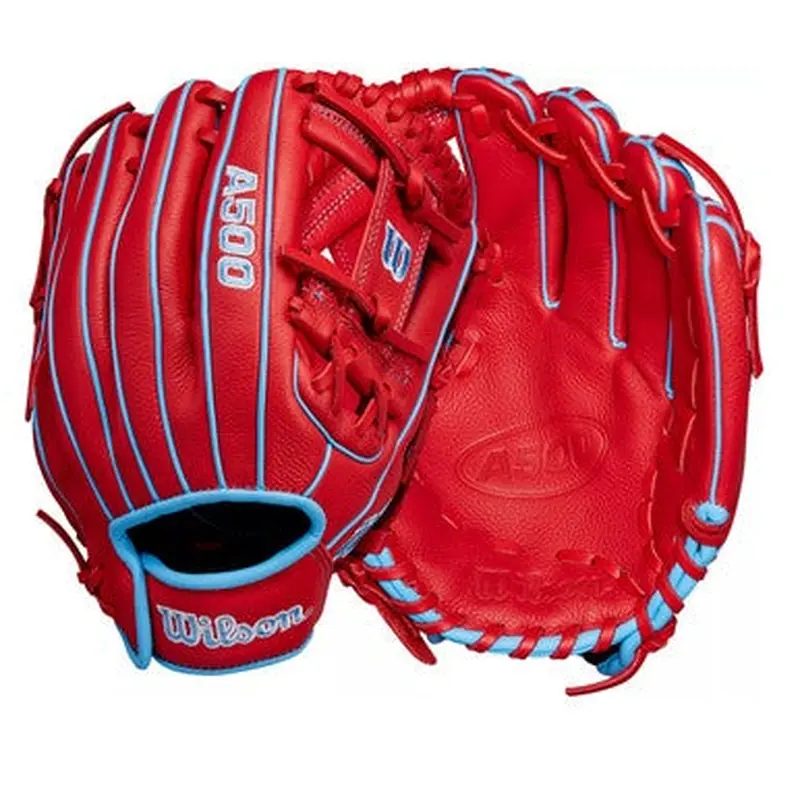 NEW Wilson A500 BB/SB Glove RH Throw Red 11 1/2" 11851-S000035501