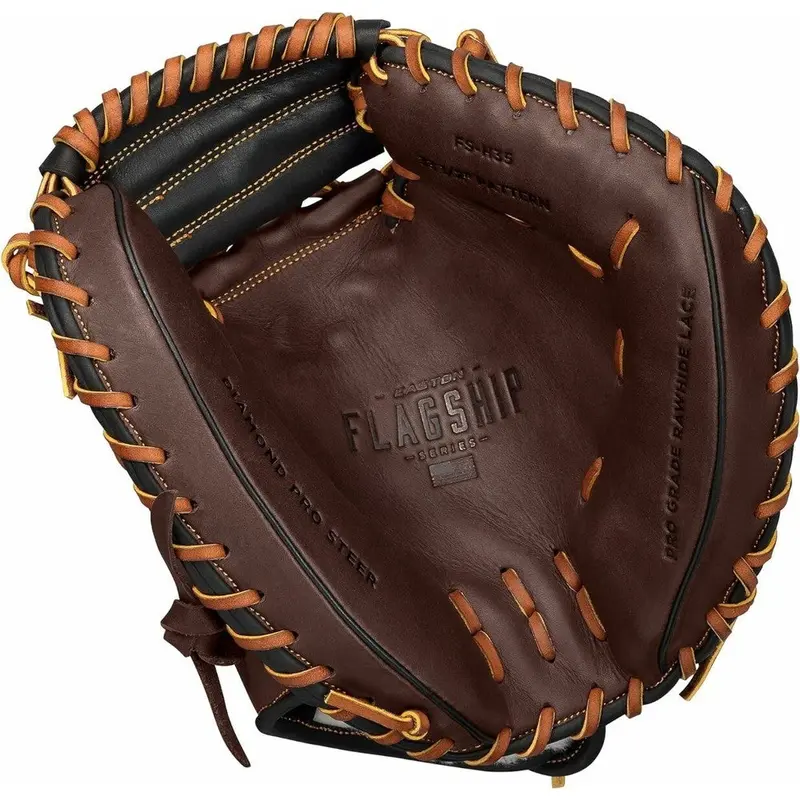 Easton Flagship Series Baseball 33.5" Catcher's Glove - Pro Steerhide Leather