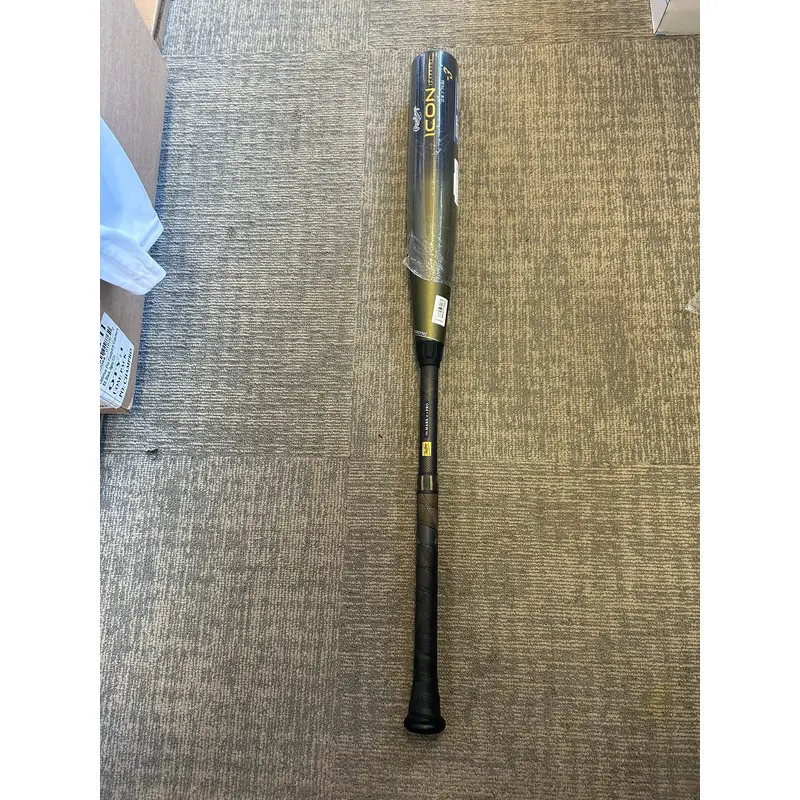 2023 Rawlings Icon BBCOR Certified Bat (-3) Composite 30 oz 33" (New)