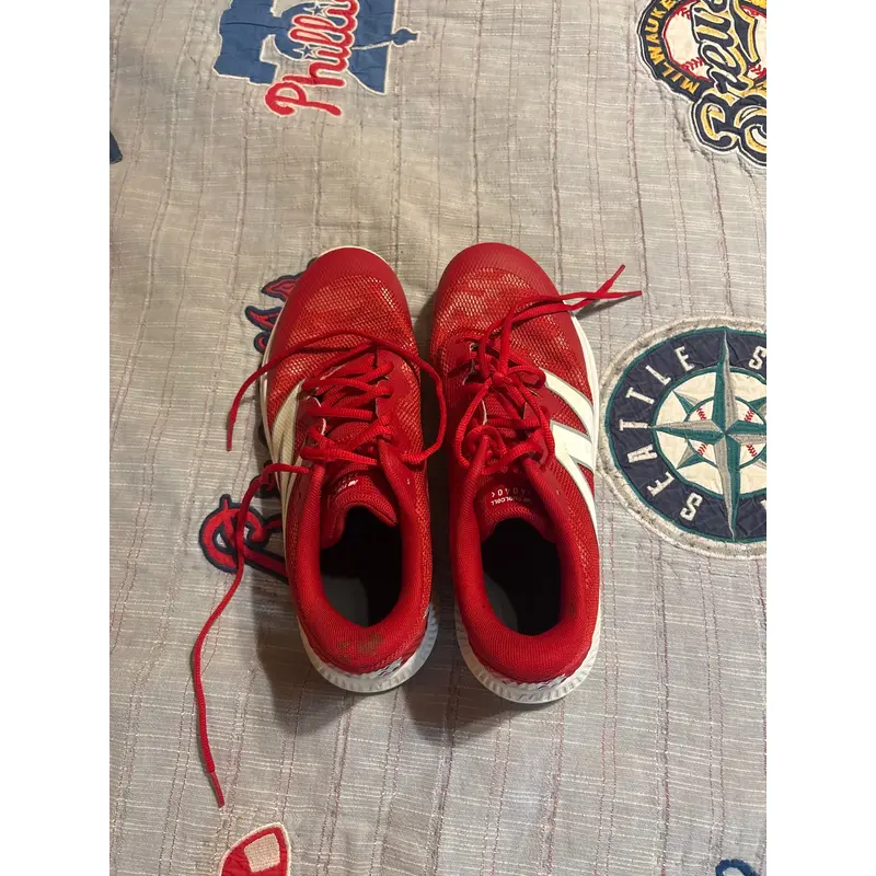 Red Men's Adult Size M 11.0 (W 12.0) New Balance MX99 Shoes (Used)