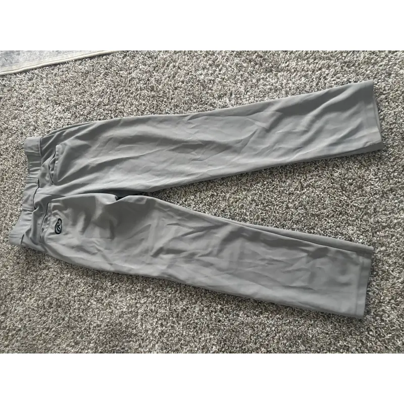Adult small Rawling gray baseball pants