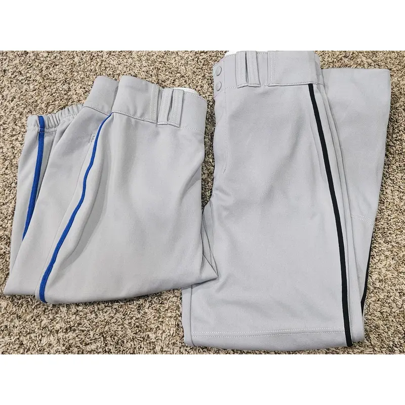 2 Pair for $10 - Gray Champro Baseball Pants (YXL & AS)