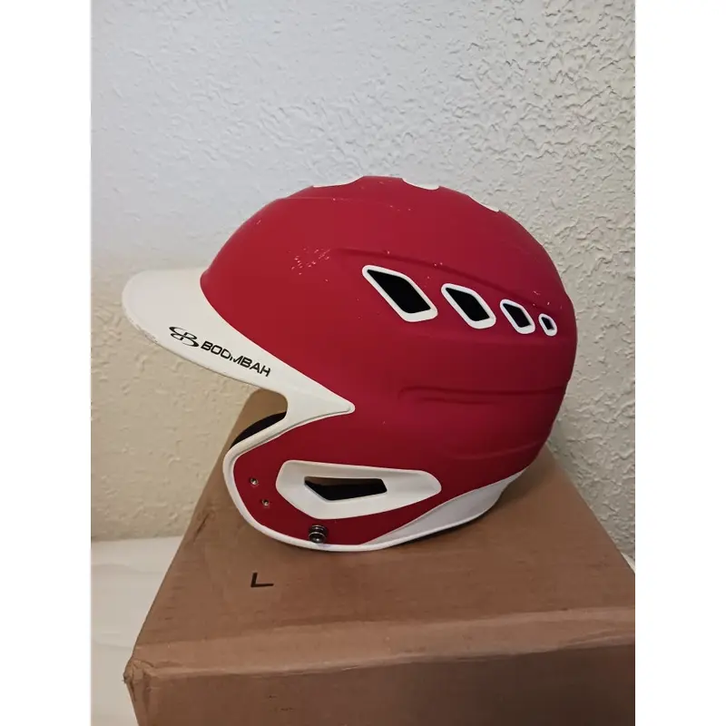 Boombah Batting Helmet Red (Used) 7 - 7 3/4