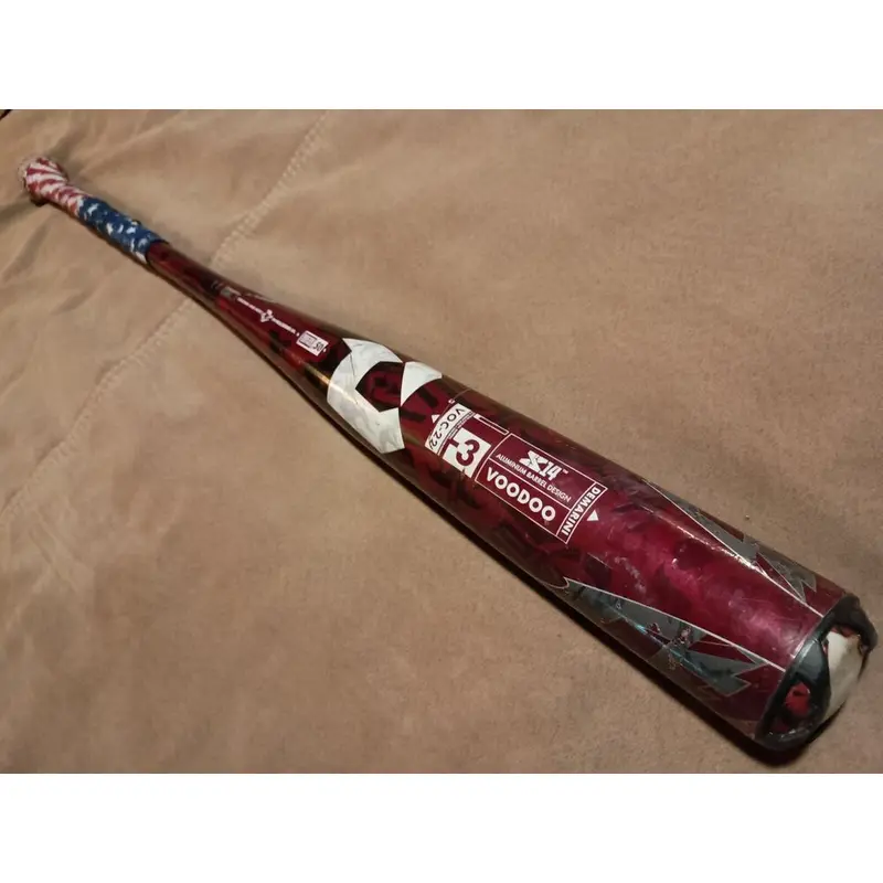 USED 2022 DeMarini Voodoo One 33/30 (-3) 2 5/8" BBCOR Adult Baseball Bat WTDXVOC