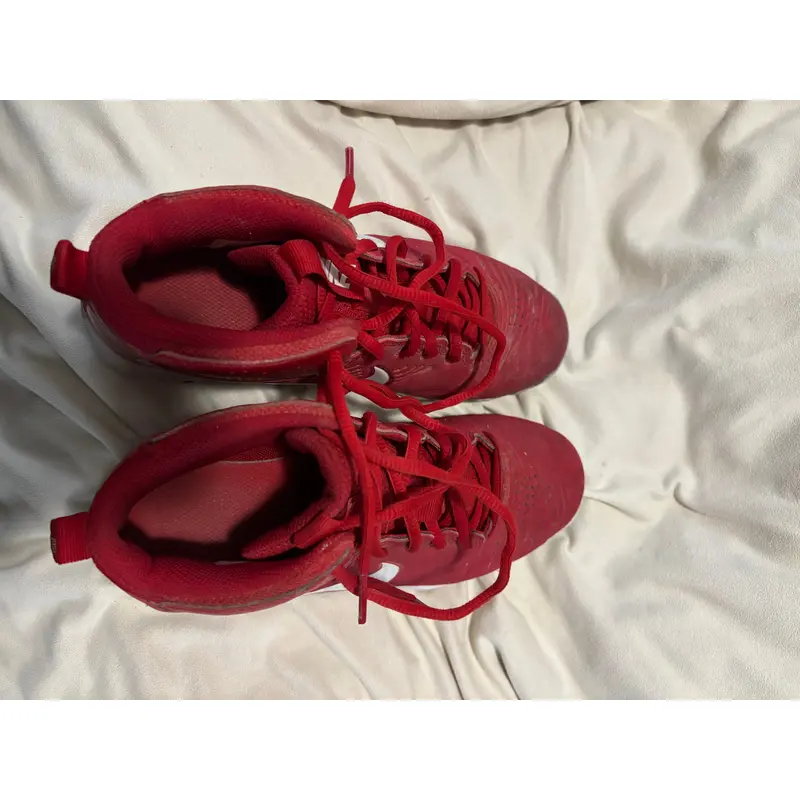 Used Nike Alpha Huarache 3 Varsity Mid Keystone - Molded Cleats 4Y