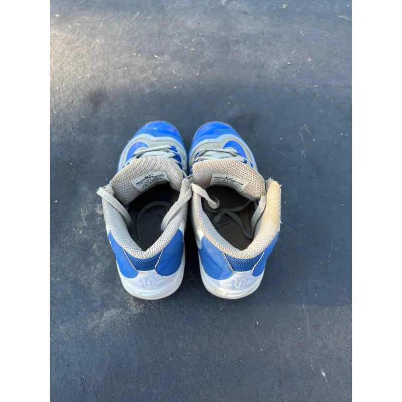 Blue Kid's Molded Cleats High Top Huarache