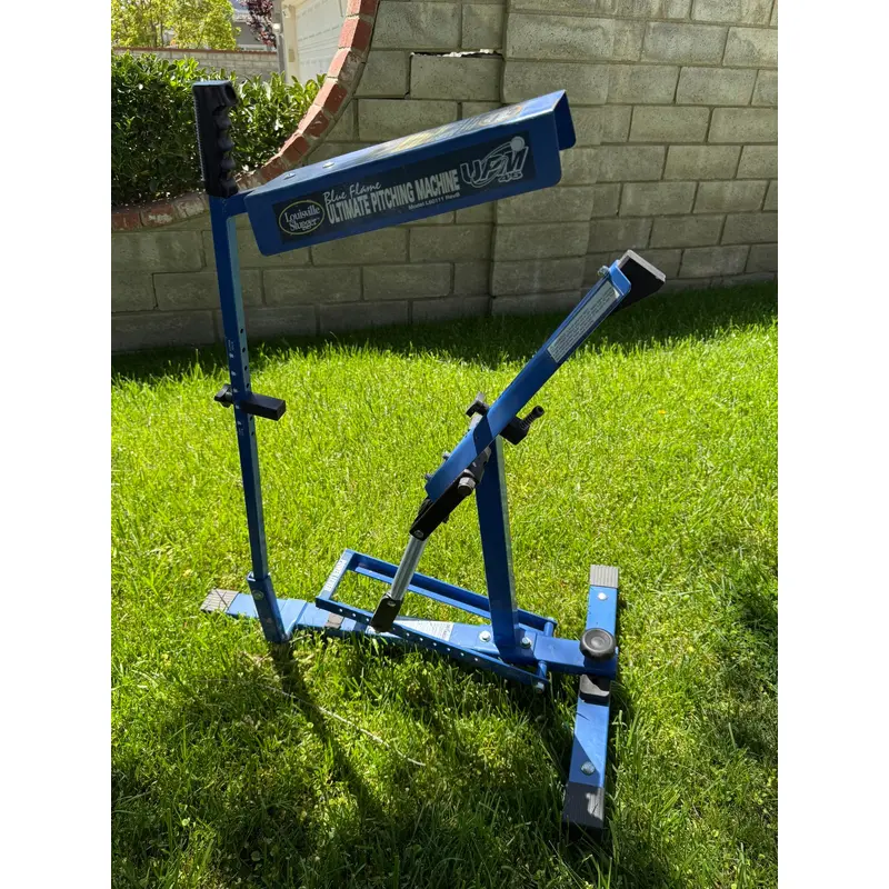Louisville Slugger Blue Flame Ultimate Pitching Machine (Used)