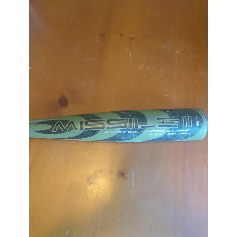 2022 Stinger Missile II (2) BBCOR Certified Bat (-3) Alloy 29 oz 32" (Used)